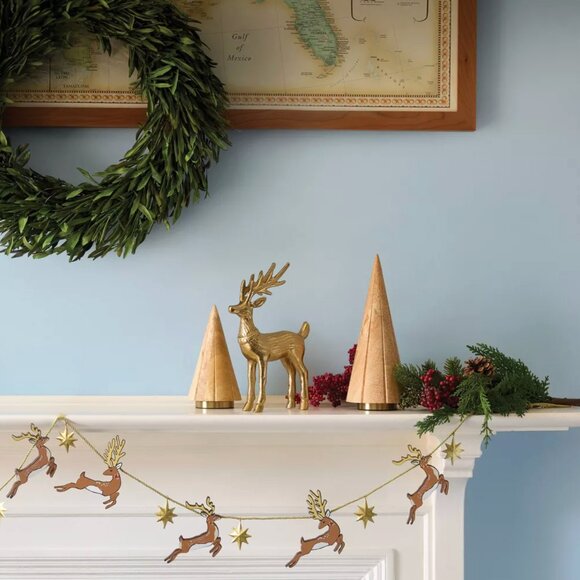 TARGET THRESHOLD WOOD CHRISTMAS TREES 2CT - Picture 2 of 4